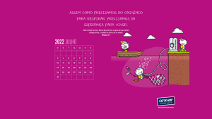 Calendário Corgraf 2022 - 1920x1080 - Julho