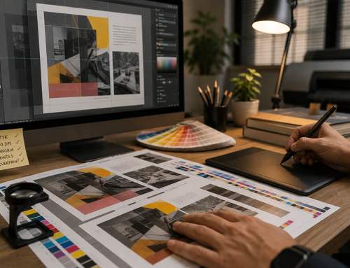 Arte final e fechamento de arquivo para gráfica offset sem erros começa antes da exportação do PDF