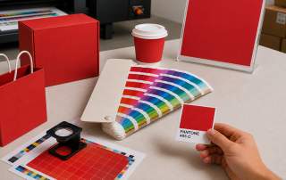 O papel do padrão pantone no desenvolvimento em grande escala para redes e franquias