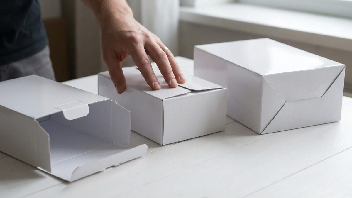 Como escolher o melhor fechamento para caixas dobráveis conforme o uso e segmento do produto
